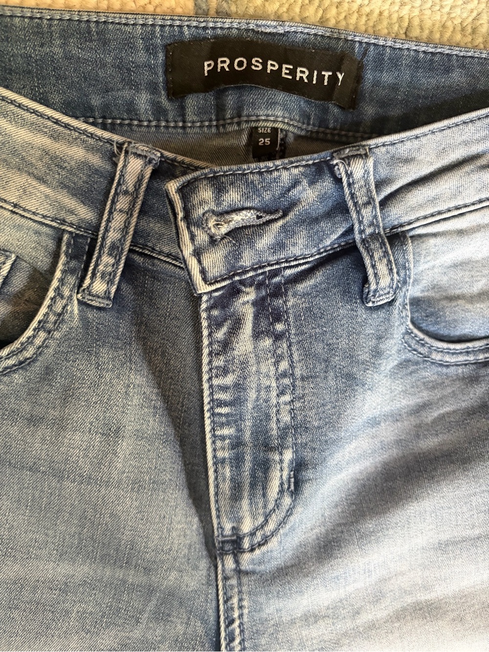 Jeans - Prosperity skinny jeans, light wash